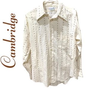 Vintage Cambridge 1070's Button Down Shirt